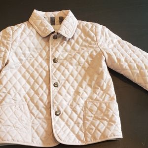 Burberry Kids Girls Quilted Jacket Size 24 Months